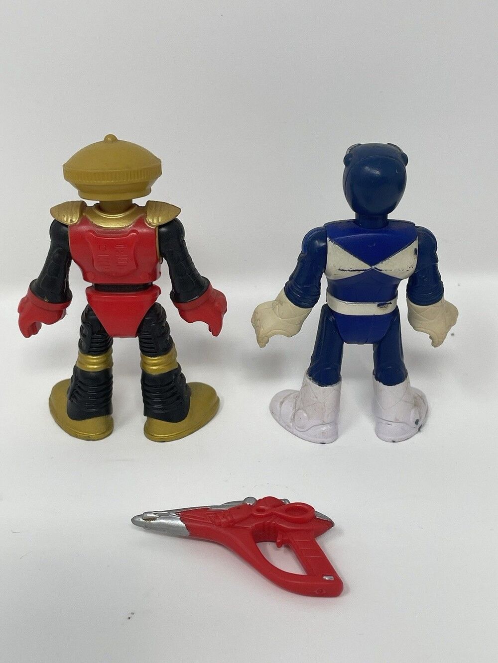 Saban Power Rangers & Beetleborgs Lot - 1997 Gold Beetleborg & Dino Thunder Red - Picture 7 of 16